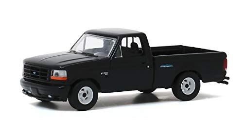 Greenlight 13270-F GL Muscle Series 23 1993 Ford F-150 Lightning - Black 1/64 Scale