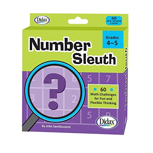 Didax Educational Resources Number Sleuth, Grades 4-5
