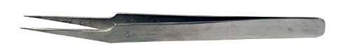 SE Non Magnetic Tweezers with Angled Extra Fine Point - 5A