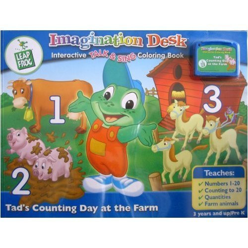 LeapFrog Imagination Desk: Tad's Counting Day at The Farm Cartridge
