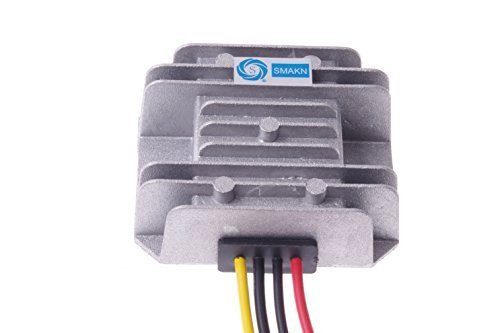 SMAKN DC-DC Voltage Step-Down Converter Buck Module 24V / 36V / 48V / 60V to 12V 5A 60W Car LED Power Converter Waterproof