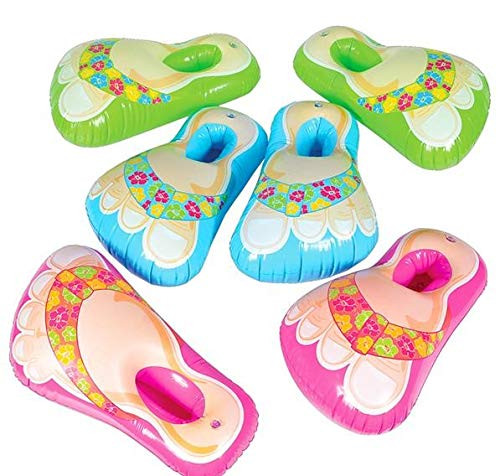 Rhode Island Novelty Inflatable Flip Flop Sandal Feet Assorted Colors