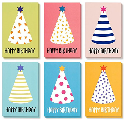 Best Paper Greetings Birthday Card 48 Pack Birthday Cards Box Set Happy ...