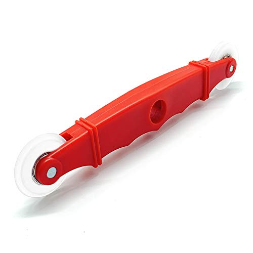 Senneny Screen Rolling Tool, Screen Spline Roller Tool with Nylon Wheels