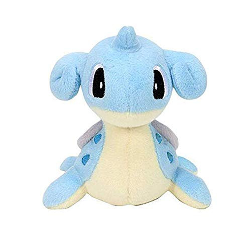 WaffleTops Lapras Plush Doll Figure Stuffed Toy Plush Stuffed Poke Doll Cartoons Baby Toys