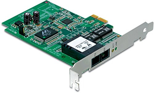 TRENDnet SC-Type Fiber PCIe Adapter, Convert a PCIe Slot into an SC-Type Multi-Mode Fiber Port, Supports VLAN Tagging & Layer 2 Priority Tagging, TEG-ECSX