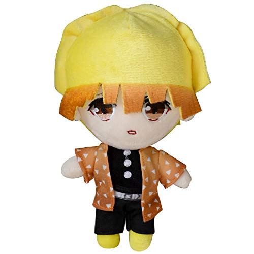 VinWino Demon Slayer: Kimetsu no Yaiba Anime Character Plush Toy Doll, 9.2 Cute Soft Stuffed Plush Figure Toy Home Sofa Decor Best Gift Collection Toy (Agatsuma Zenitsu) VinWino Demon Slayer: Kimetsu no Yaiba Anime Character Plush Toy Doll, 9.2 Cute Soft Stuffed Plush Figure Toy Home Sofa Decor Best Gift Collection Toy (Agatsuma Zenitsu)