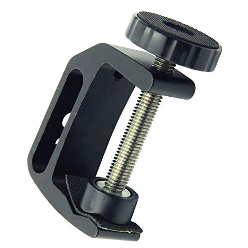 LEADRISE Universal C-Clamp With 1/4 And 3/8 Thread Hole For Desktop Mount Holder LCD Monitor Flash Desks Carts Benches Worktables LEADRISE Universal C-Clamp With 1/4 And 3/8 Thread Hole For Desktop Mount Holder LCD Monitor Flash Desks Carts Benches Worktables