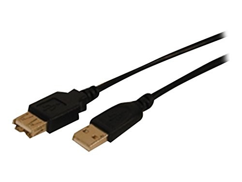 Comprehensive USB Extension Cable - 15 Ft - Black (USB2-AA-MF-15ST)