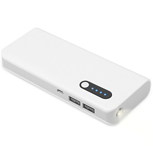 SOLICE High Capacity 16800mah External Battery Power Bank Portable Charger Backup Pack with LED Light Dual USB for iPhone & ipad Samsung Galaxy and More