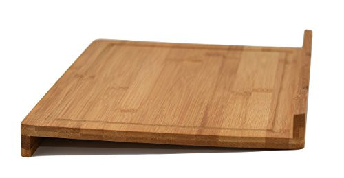 Bamboo Cutting Board. Bamboo Chopping Board with Raised Edges on Both Sides - by Home-X Bamboo Cutting Board. Bamboo Chopping Board with Raised Edges on Both Sides - by Home-X