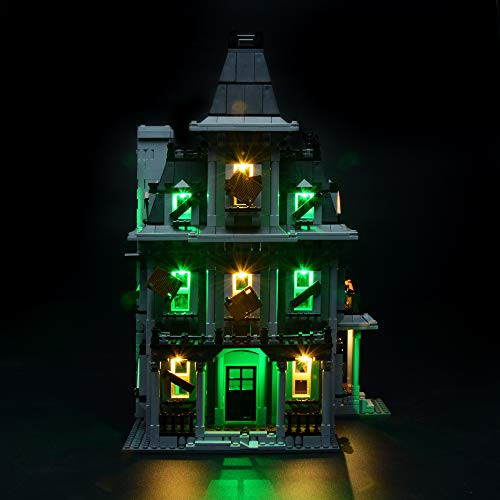 BRIKSMAX Led Lighting Kit for Monster Fighters Haunted House- Compatible with Lego 10228 Building Blocks Model- Not Include The Lego Set