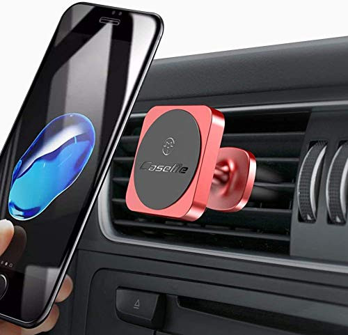 Car Phone Mount Magnetic Cell Phone Car Mount Vent Dashboard 360° Rotation Car Phone Holder Dashboard for iPhone SE 11 Pro XS Max XR X 8 Plus Samsung Galaxy S20 Note10 S10 S10e & All Phones,Black