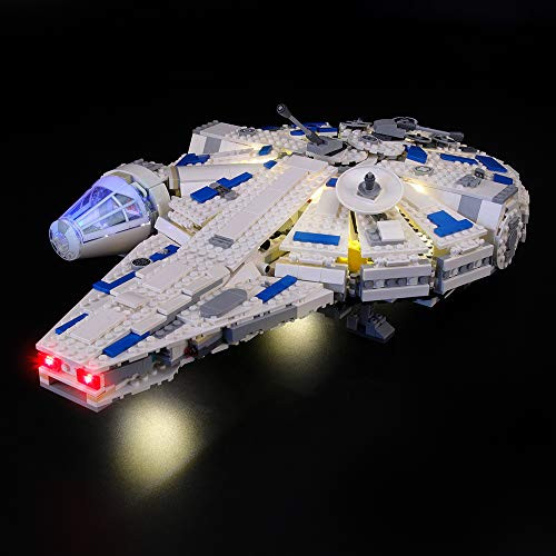 LIGHTAILING Light Set for (Star Wars Kessel Run Millennium Falcon) Building Blocks Model - Led Light kit Compatible with Lego 75212(NOT Included The Model)