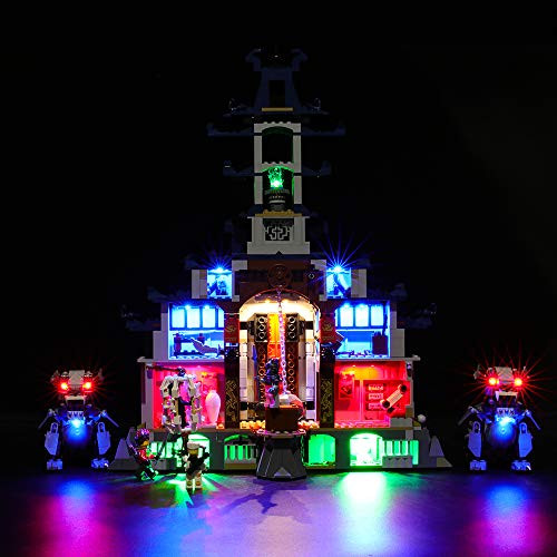 BRIKSMAX Led Lighting Kit for Temple Ultimate Ultimate Weapon - Compatible with Lego Ninjago 70617 Building Blocks Model- Not Include The Lego Set