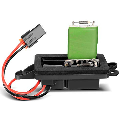 A-Premium Blower Motor Resistor Replacement for Chevy Silverado 1500 2500 3500 Tahoe GMC Sierra 1500 HD 2500 HD Yukon Cadillac Escalade EXT