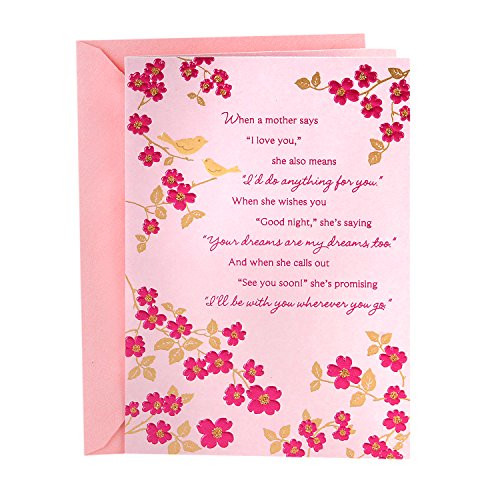 Hallmark Mother's Day Card for Mom (Many Ways You've Shown Your Love) (0599MBC7825)