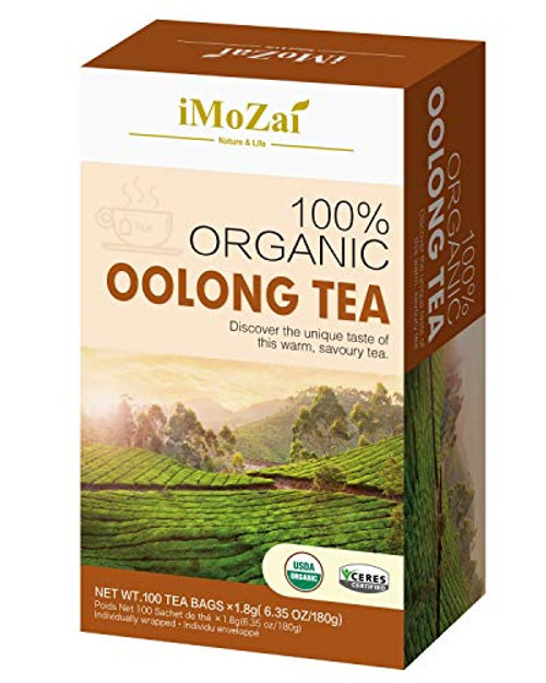 Imozai Organic Oolong Tea Bags 100 Count?Pack of 2? Imozai Organic Oolong Tea Bags 100 Count?Pack of 2?