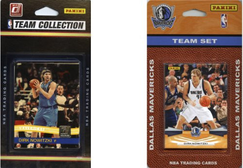 NBA Dallas Mavericks 2 Different Licensed Trading Card Team Sets