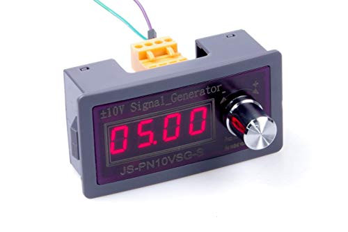 KNACRO ±10v -10v-0-10V Voltage Signal Generator DC 7-28V Constant Current Source Stable Signal Source with 0.01v Adjustable Potentiometer, Voltage LED Display