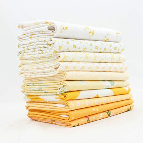 Yellow Fat Quarter Bundle (YE.10FQ) by Mixed Designers for Southern Fabric