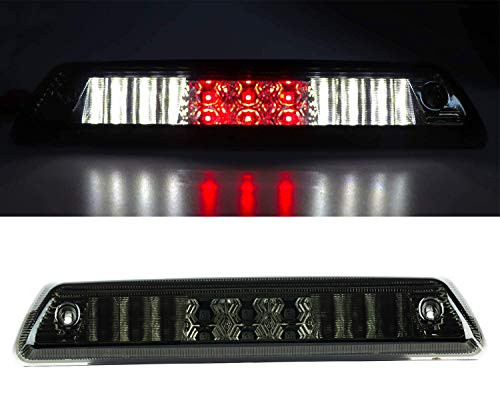 3rd Brake Light Compatible with 2009-2014 Ford F150, 18 LED Third Brake Reverse Lights Center High Mount Lamp Smoked Tail Light