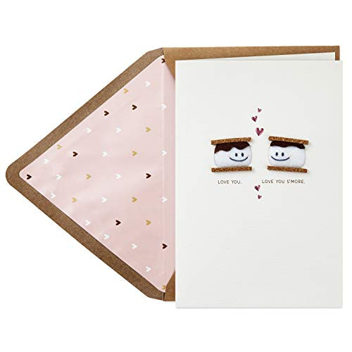 Hallmark Signature Anniversary Card, Love Card for Significant Other (Smores)