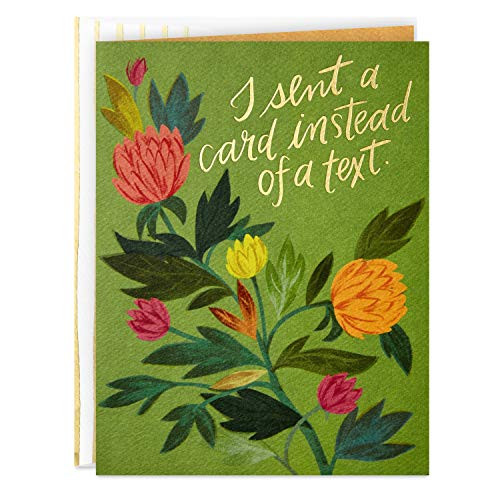Hallmark Good Mail Birthday Card, Congratulations Card, Friendship Card for Women (Love You More)