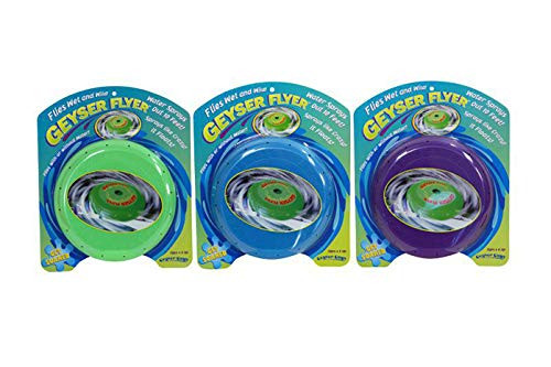 Geyser Guys Flying Saucer Frisbee Water Disk (Colors May Vary)