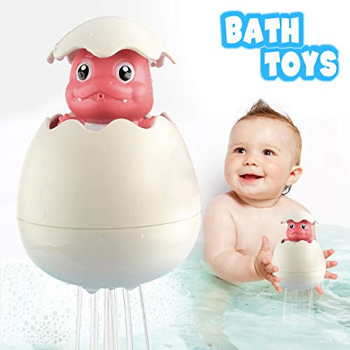 Bath Dinosaur Toys for 1-4 Year Old Boys Gifts, Shower Squirting Water Bathtub Toys for Kids/Toddlers/Boys Easter Gifts for 1-4 Year Old Boys Gifts Age 1-4, Dinosaur Egg Toys for Little Boys Age 1-4 Bath Dinosaur Toys for 1-4 Year Old Boys Gifts, Shower Squirting Water Bathtub Toys for Kids/Toddlers/Boys Easter Gifts for 1-4 Year Old Boys Gifts Age 1-4, Dinosaur Egg Toys for Little Boys Age 1-4