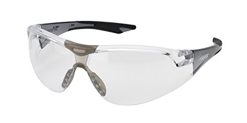 Elvex WELSG18CSLIMBLK Avion, One Size, Clear Lens/Slim Fit Black Temple