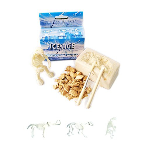 NW Active Kids Ice Age Prehistoric Animal Excavation Kit