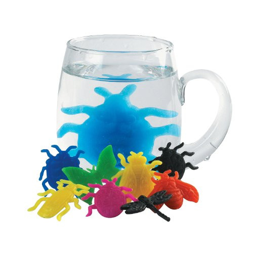 Fun Express Foam Growing Insects - 48 Pieces