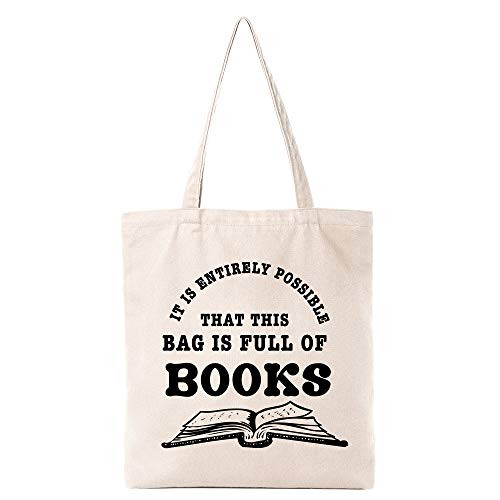 Funny Library Theme Natural Cotton Reusable Tote Bag | Cute Eco-Friendly Cotton Tote Bag School Shoulder Bag Gifts for Bookworm Librarian Teens Women Friends Kids Funny Library Theme Natural Cotton Reusable Tote Bag | Cute Eco-Friendly Cotton Tote Bag School Shoulder Bag Gifts for Bookworm Librarian Teens Women Friends Kids