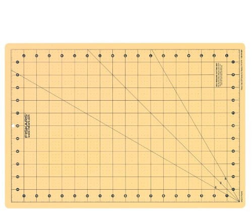 Fiskars 183700-1002 Fashion Cutting Mat, 12 by 18-Inch
