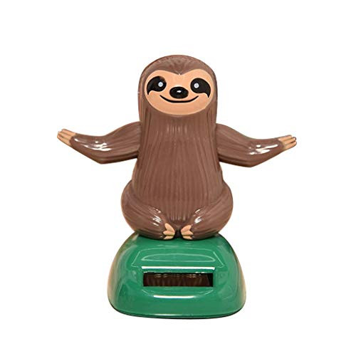 KODORIA Solar Power Bobbling Dancing Toy Car Desk Decorative Ornament Kids Children Birthday
