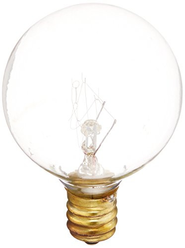 Bulbrite Incandescent G12 Candelabra Screw Base (E12) Light Bulb, 10 Watt, Clear