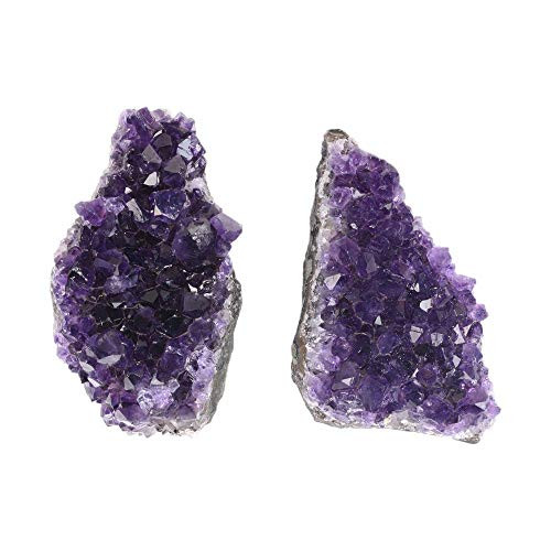 JUST IN STONES 1/2LB Natural Large Amethyst Geode Crystal Cluster Quartz Specimen Mineral Reiki Healing JUST IN STONES 1/2LB Natural Large Amethyst Geode Crystal Cluster Quartz Specimen Mineral Reiki Healing