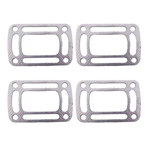 4 pcs Exhaust Riser Gasket 3850496 3863191 0909786 for Volvo Penta V6 & V8 OMC