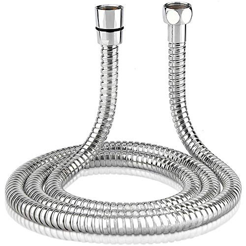 Shower Hose, Briout 79 Inches Extra Long Handheld Shower Head Hose Replacement, Stainless Steel with Brass Insert and Nut