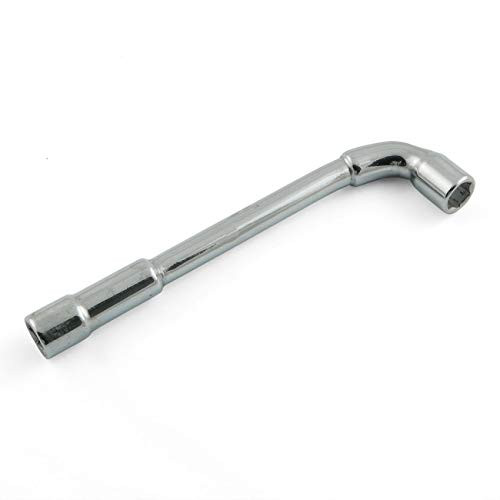 PZRT L Shaped Hex Socket Wrench Nut Driver 8mm Metric Dual Ends