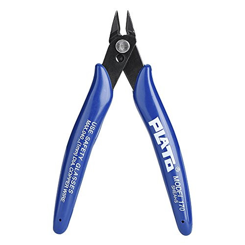 Vbestlife Side Cutting Nippers Electrical Wire Cable Cutter Cutting Side Snips Shears Diagonal Pliers Tool