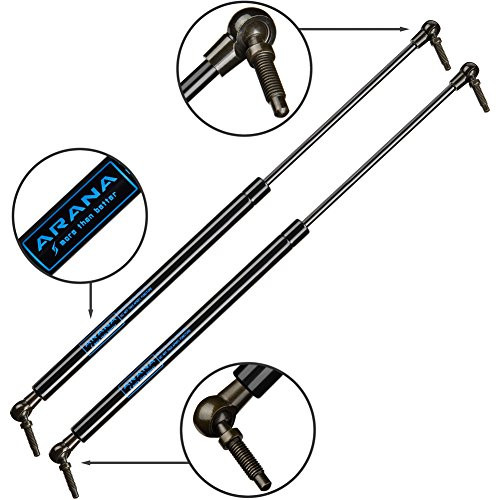 Qty(2) 6104 Gas Charged Liftgate Lift Support Struts for Jeep Grand Cherokee 2005-2007 Rear Hatch Gas Prop Shocks Qty(2) 6104 Gas Charged Liftgate Lift Support Struts for Jeep Grand Cherokee 2005-2007 Rear Hatch Gas Prop Shocks