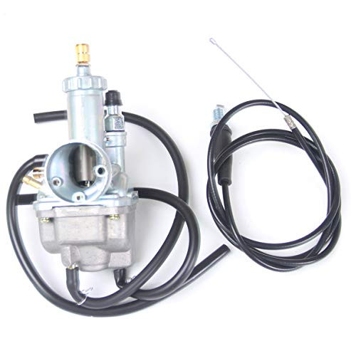 New Carburetor & Throttle Cable For Kawasaki Bayou 220 250 KLF250A KLF220A
