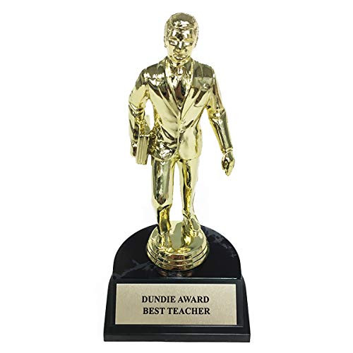 Best Teacher Dundie Award Trophy The Office Dunder Mifflin Gift School Dundee