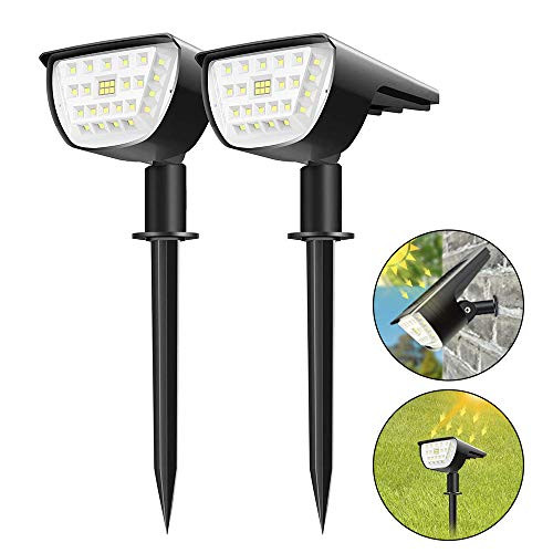 32 LEDs Outdoor Solar Landscape Spotlights IP67 2-in-1 Waterproof Wireless Outdoor Solar Landscaping Light Wall Light for Yard Garden Driveway Porch Walkway Pool Patio 32 LEDs Outdoor Solar Landscape Spotlights IP67 2-in-1 Waterproof Wireless Outdoor Solar Landscaping Light Wall Light for Yard Garden Driveway Porch Walkway Pool Patio