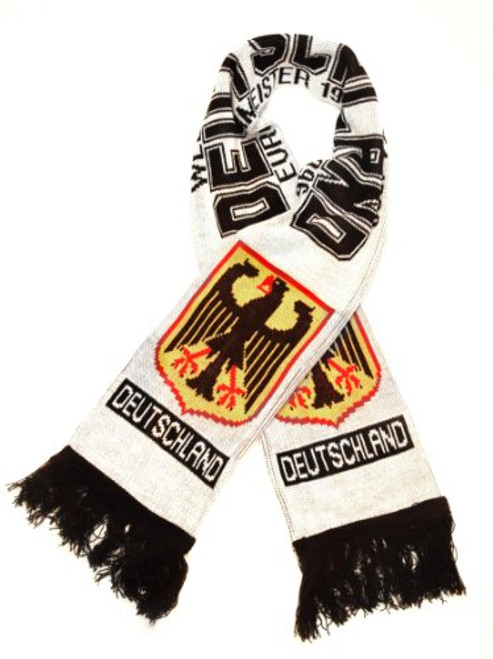 Germany Scarf | Soccer Fan Scarf | Premium Acrylic Knit Germany Scarf | Soccer Fan Scarf | Premium Acrylic Knit