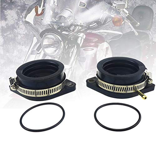 Carburetor Intake Manifold Boots Carb for Yamaha Virago 700 XV700 1984-1987, Virago 750 XV750 1981-1997, Virago 920 XV920 1981-1983, Virago 1100 XV1100 1988-1999, 24M-13586-01-00 Carburetor Intake Manifold Boots Carb for Yamaha Virago 700 XV700 1984-1987, Virago 750 XV750 1981-1997, Virago 920 XV920 1981-1983, Virago 1100 XV1100 1988-1999, 24M-13586-01-00