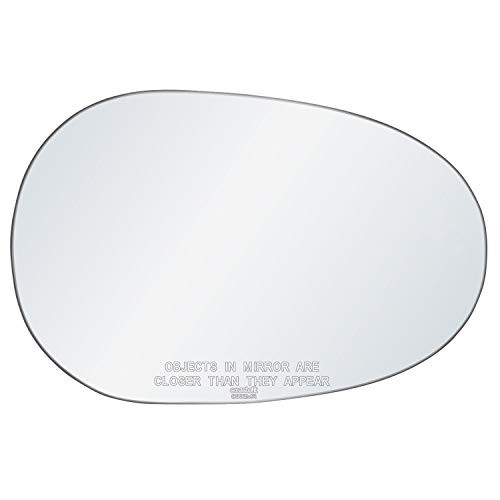 exactafit 8992MR Passenger Side Mirror Glass Replacement Plus 3M Adhesives Compatible With Mazda Miata 1990-1997 Suzuki X-90 1996-1998 Right Hand Door Wing RH