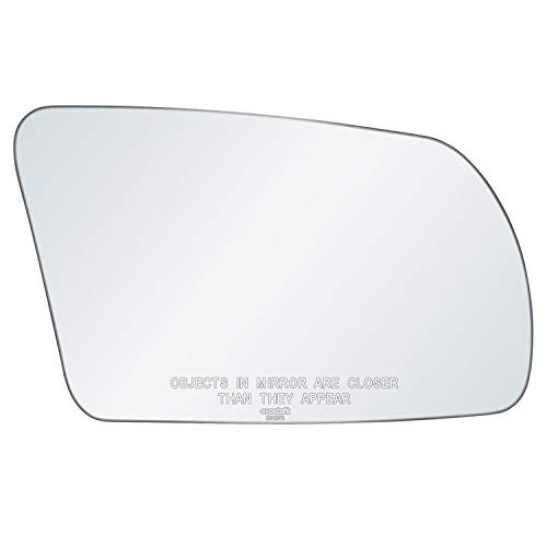 exactafit 8147R Passenger Side Mirror Glass Replacement Plus 3M Adhesives Compatible With Nissan Altima 2007-2012 Right Hand Door Wing RH